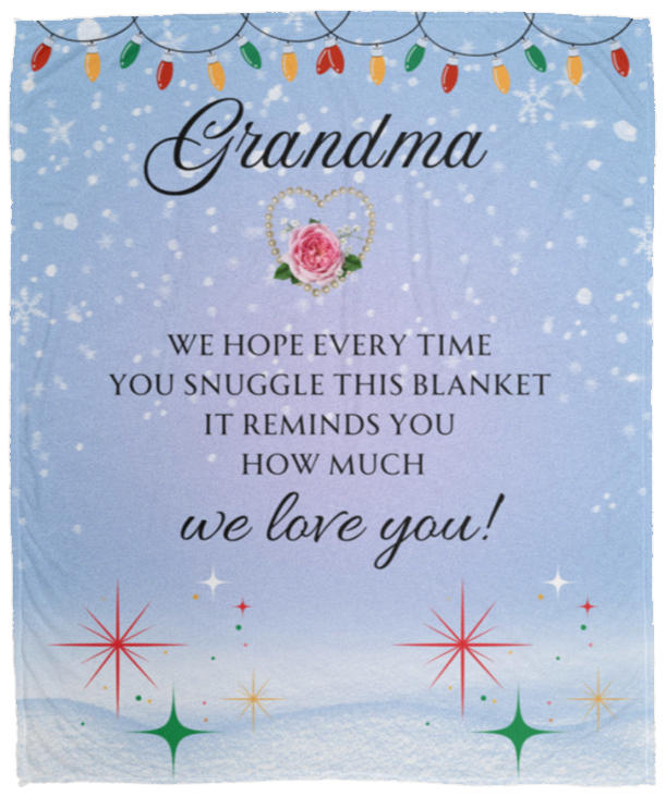 Grandma Christmas Blanket