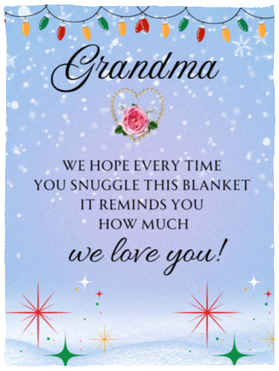 Grandma Christmas Blanket