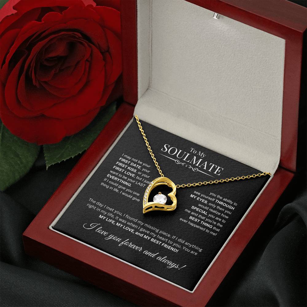 To My Soulmate -Forever Love Necklace