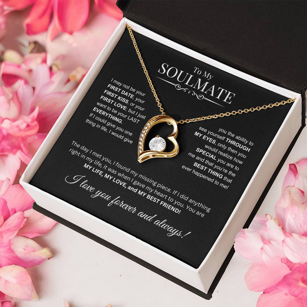 To My Soulmate -Forever Love Necklace